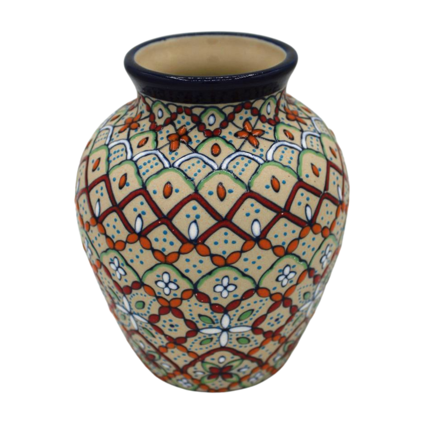 Hand Painted Ceramic Vase