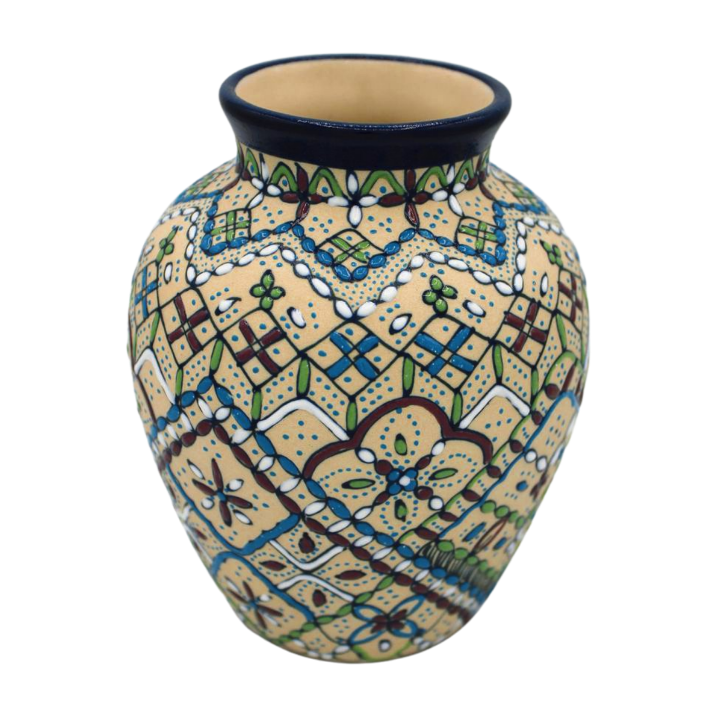 Hand Painted Ceramic Vase