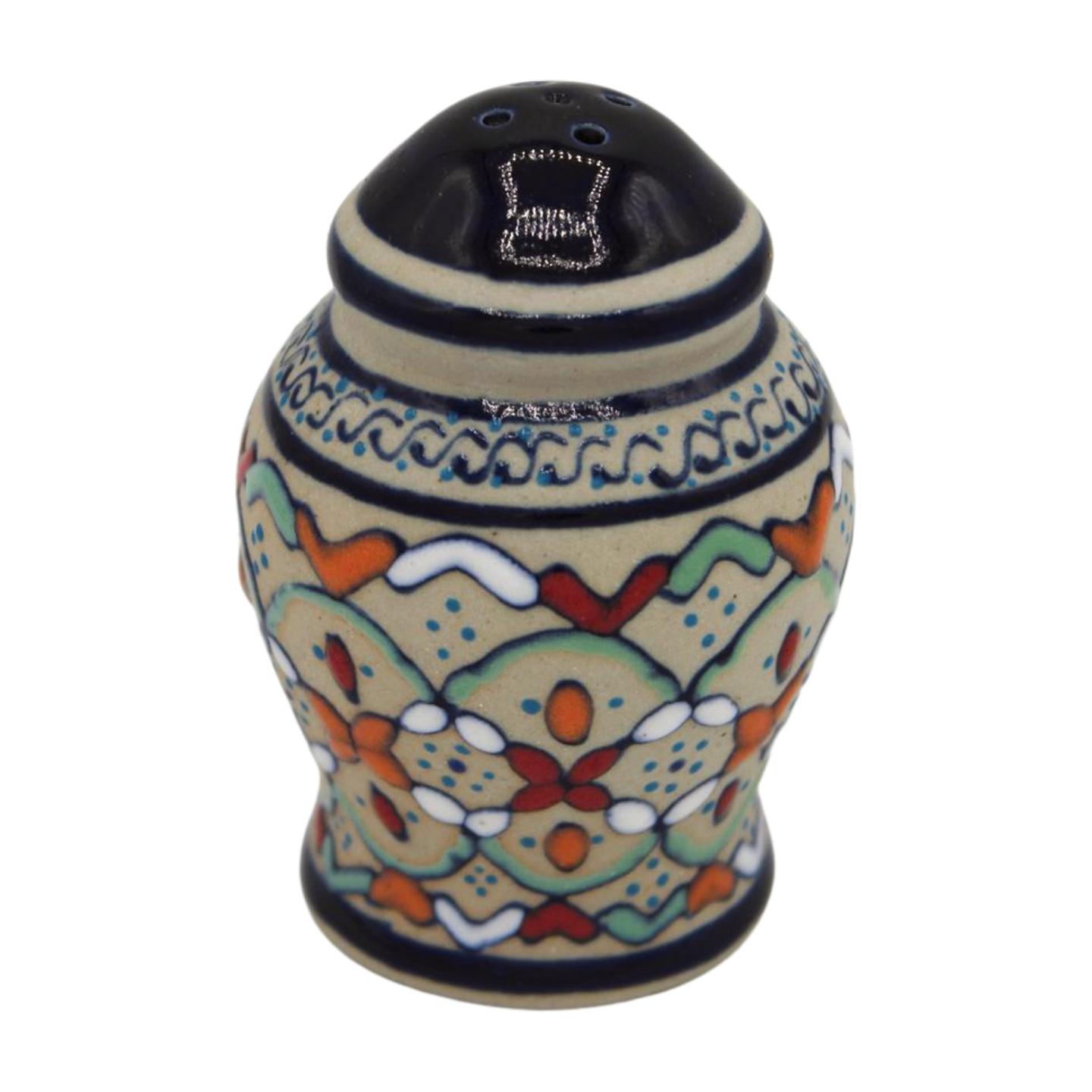 Hand Painted Ceramic Salt Shaker - Tivor