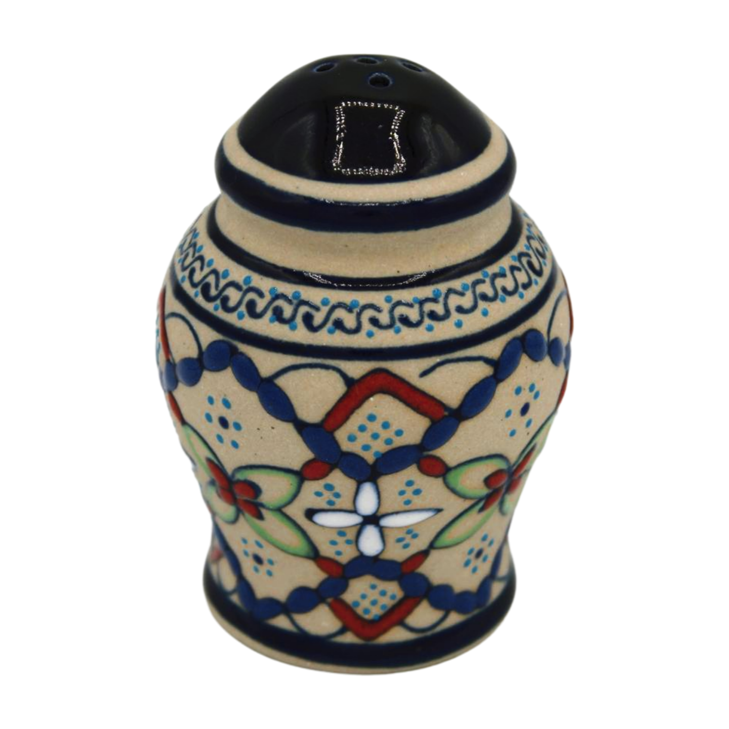 Hand Painted Ceramic Salt Shaker - Tivor